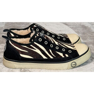 Ugg Laela Exotic Zebra Print Casual Comfort Sneakers Shoes Womens Size 8